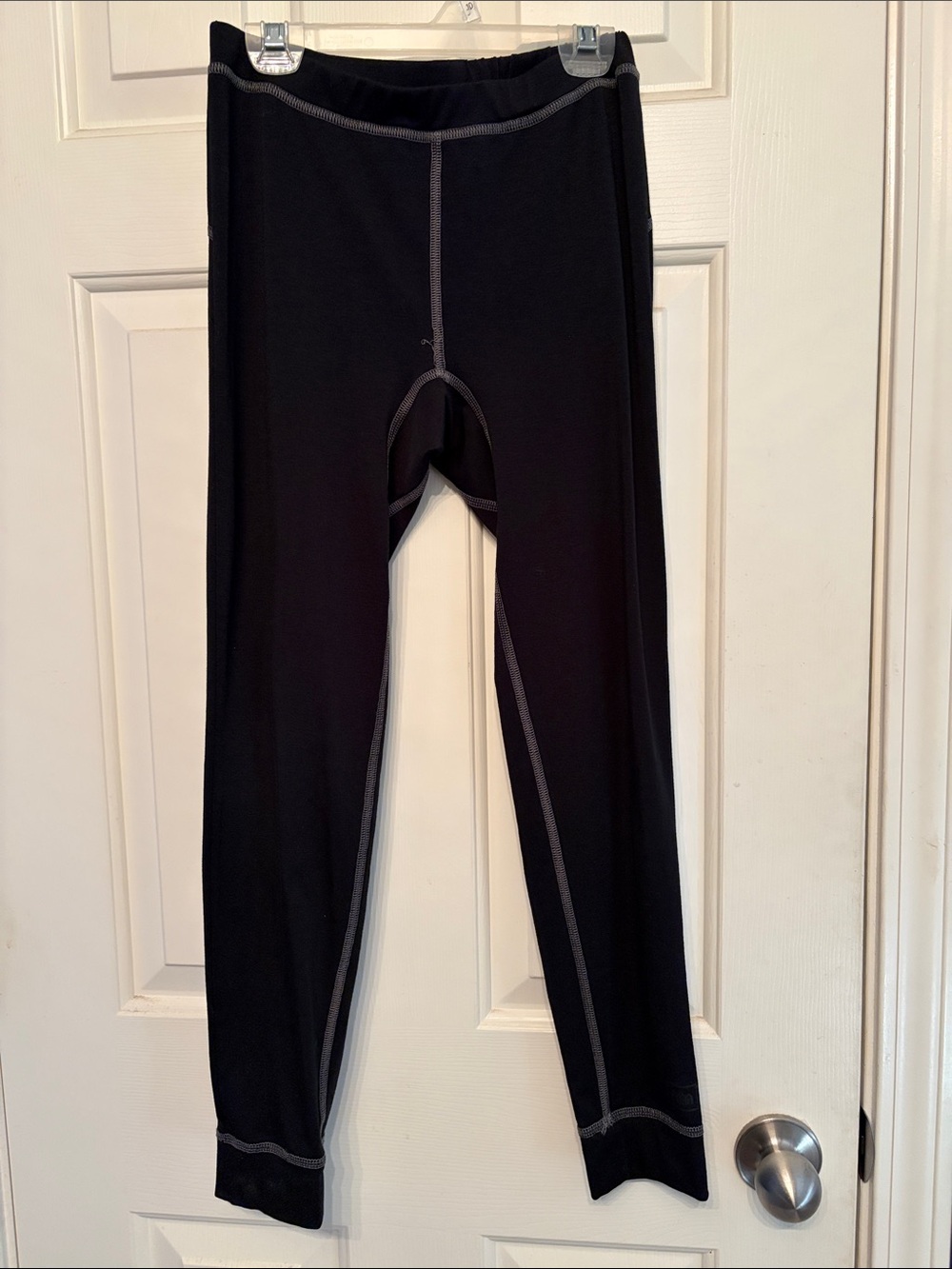 REI Black Kids Thermals with Contrast Stitching